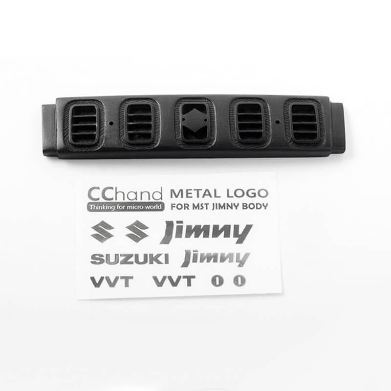 RC4WD Front Grille for MST 1:10 CMX w/Jimny J3 Body w/Front Metal Decals