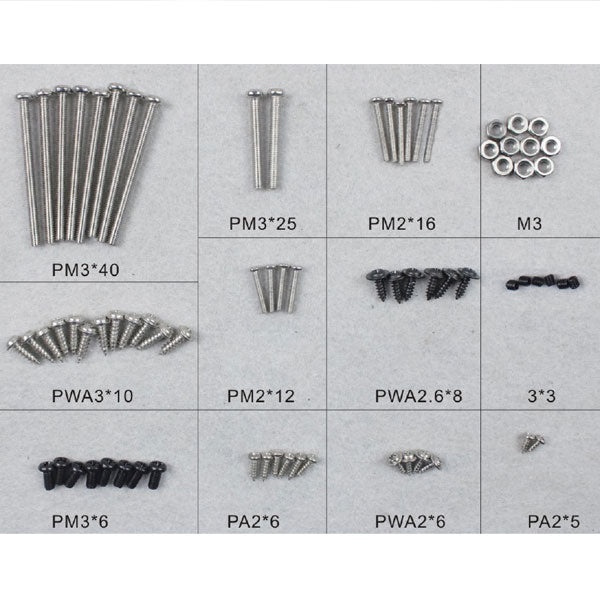 Dynam Gloster Meteor F8 Screw Set DYN-GMF8-20