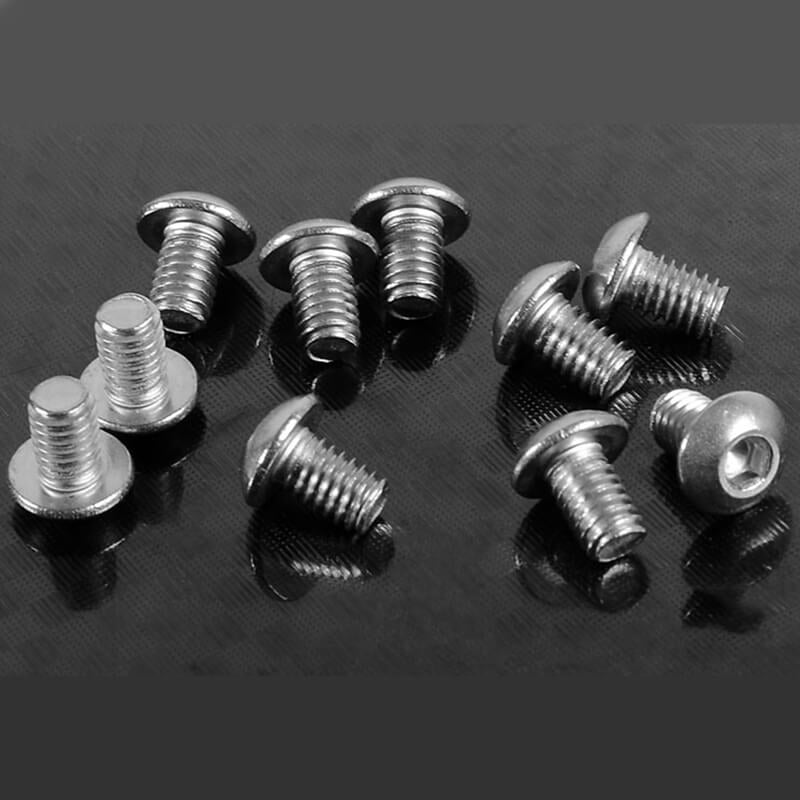 RC4WD Button Head Cap Screws M4 X 6mm (10) Z-S0967