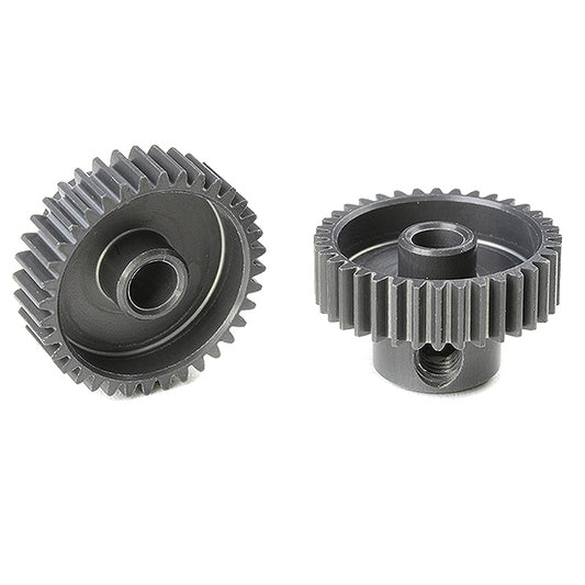 Corally 64 dp Pinion Short Hard Anodised Al7075 36 Teeth Shaft Dia. 3.17mm