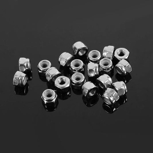 RC4WD Nylock Nut M2.5 (Silver) Z-S0005
