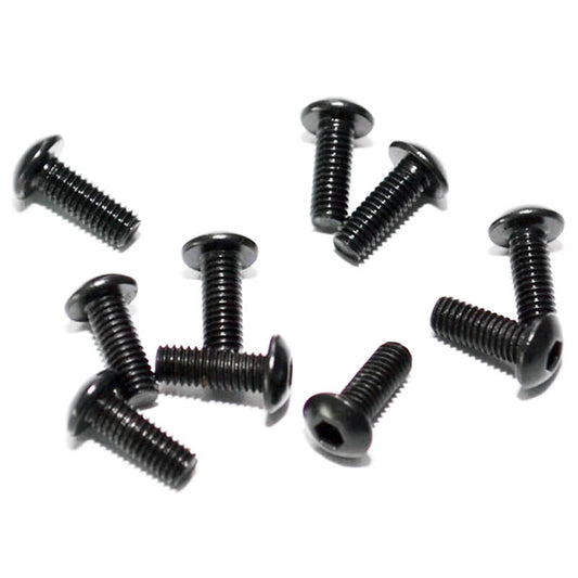 RC4WD Steel Button Head Cap Screws M3 X 8mm (10) Z-S0652