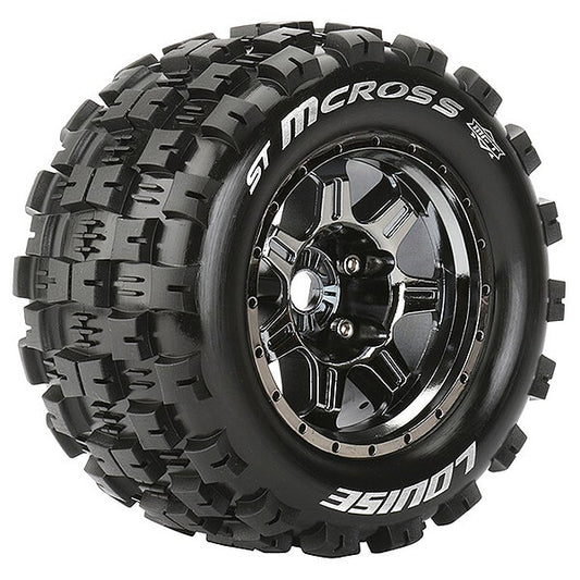 Louise RC St-Mcross 1:8 Sport 1/2" Offset Hex 17mm Black Chrome L-T3327BCH