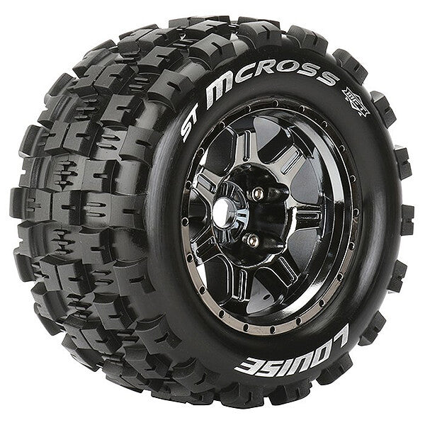 Louise RC St-Mcross 1:8 Sport 1/2" Offset Hex 17mm Black Chrome L-T3327BCH