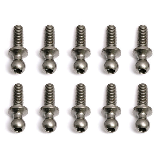 Team Associated Ballstud Long Neck 8mm (10) (Rc10B6/6.1/SC6.1/T6.1/Tc5/6.2/7/7.1/7.2/10F6/12R6) AS31284
