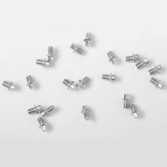 RC4WD Miniature Scale Hex Bolts (M1.6 X 2mm) (Silver) Z-S1809
