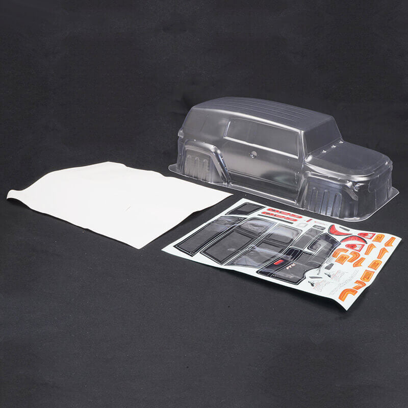 FTX Outback Geo 4X4pc Clear Bodyshell & Decal (No Acc.) FTX9946C