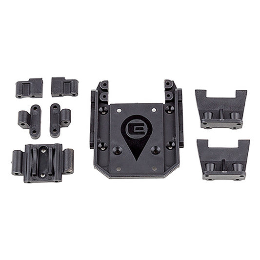 Element RC Enduro IFS Gearbox and Servo Mounts Set, Hard EL42208