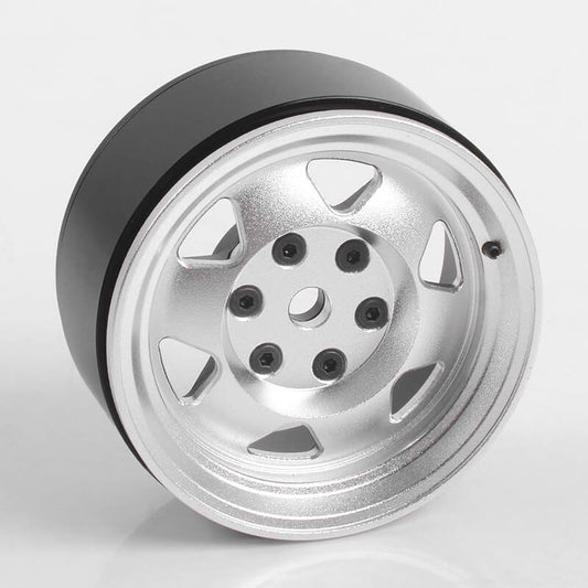 RC4WD Oem Xj 1.9" Beadlock Wheels (Chrome)