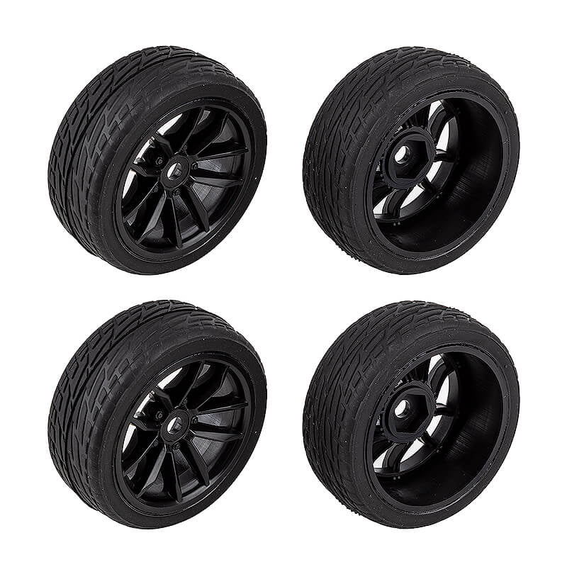 Team Associated Apex 2 Sport Nissan Z Wheels and Tyres AS31925