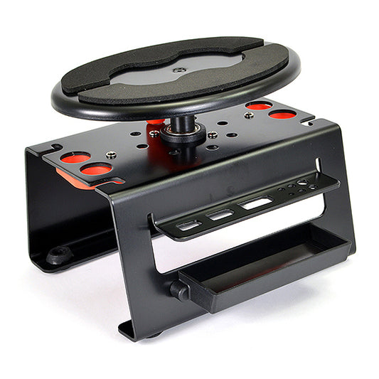 Fastrax Deluxe Alum Locking Rotating Maintenance Stand - Black FAST404BK