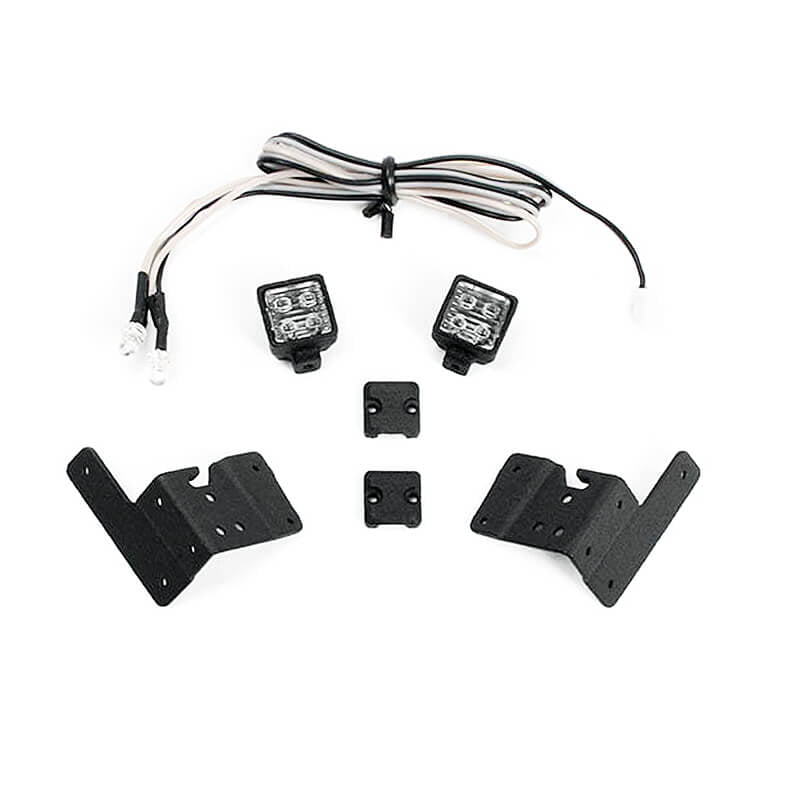 RC4WD Pillar Lights w/Led Light Kit for Axial 1:10 SCX10 III Jeep (Gladiator/Wrangler)