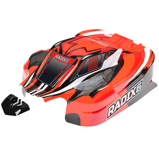 Corally Polycarbonate Body Radix 6 XP Painted Cut 1pc C-00185-375