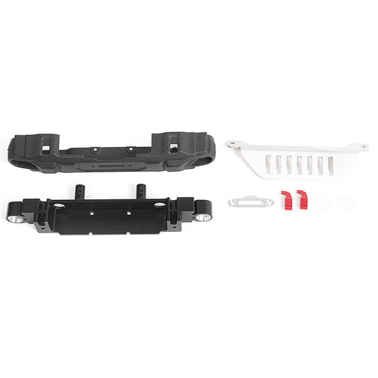 RC4WD Oem Narrow Front Winch Bumper w/Steering Guard for Axial 1:10 SCX10 III Jeep (Gladiator/Wrang