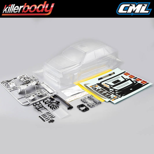 Killerbody Lancia Delta Hf Integrale 190mm Clear Body KB48285