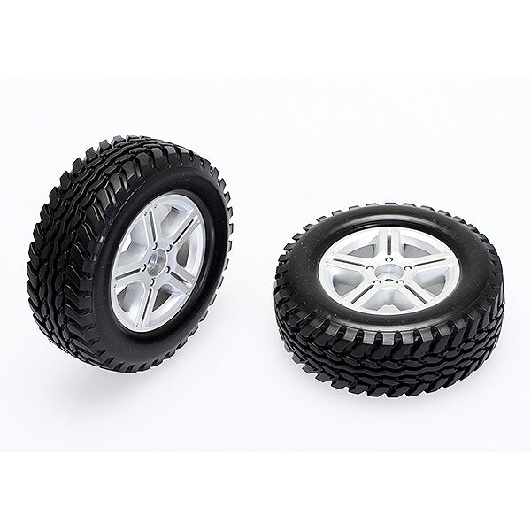 CEN Racing Scale Tires Set (Pre Glued , 91X34X56mm Hard Compound) CEN-CKQ0601