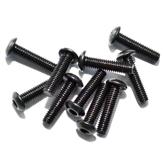 RC4WD Steel Button Head Cap Screws M3 X 12mm (10) Z-S0654