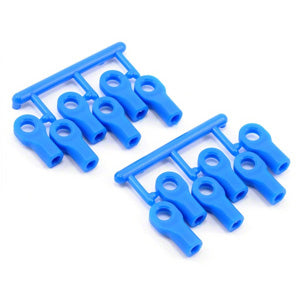 RPM Traxxas Short Rod Ends - Blue (12) RPM80475