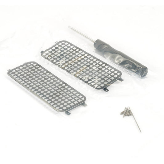Fastrax TRX-4M Stainless Rear Side Window Guard Net (2) FTTX479