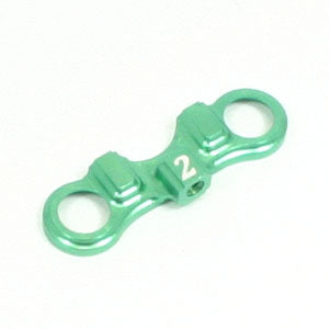 HoBao H4E CNC Alum Steering Plate (Kit 2°) H41045