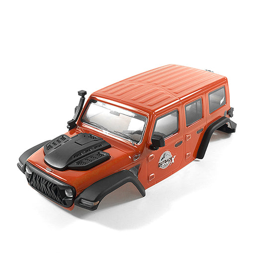 FTX Outback Mini X 2.0 Fury Red Complete Body Pre-Built Body FTX9379R