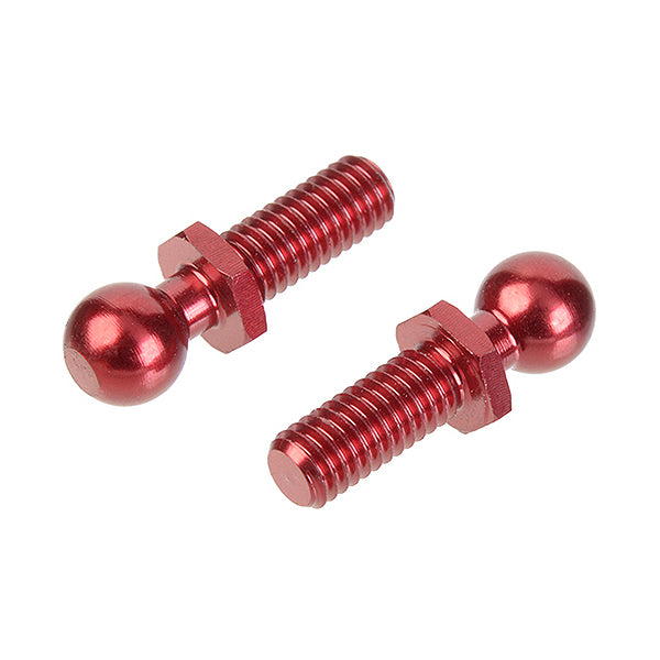 Corally Alum. Threaded Ball 4.25mm 2pcs C-00100-082