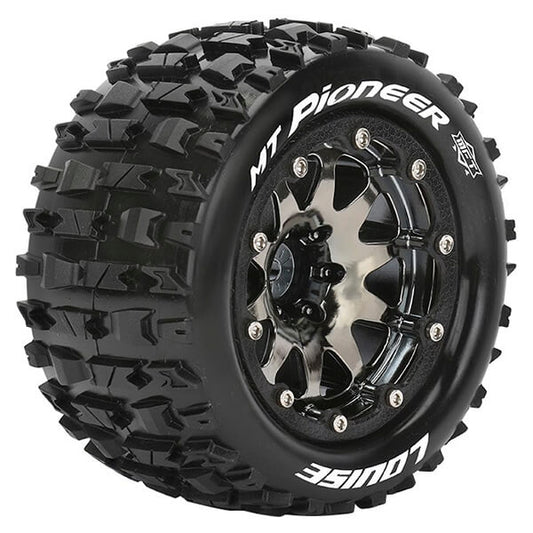 Louise RC MT-Pioneer 1:10 Soft Hex 14mm Black Arrma Granite Black L-T3308SBM