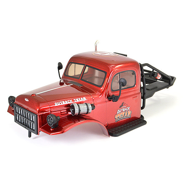 FTX Texan 1:10 Cab Bodyshell & Roll Cage Assembly - Red FTX9889R