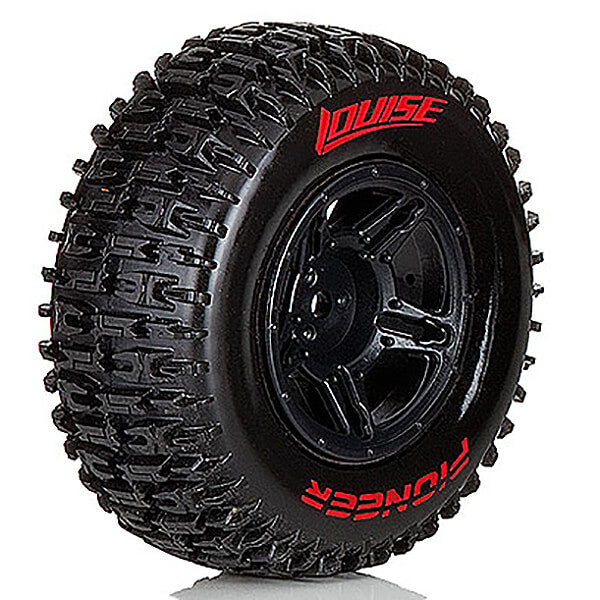 Louise RC Sc-Pioneer 1:10 RR Soft Slash RR , Slash 4*4 F/R Black L-T3148SBTR