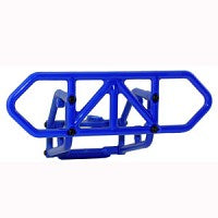 RPM Rear Bumper for Traxxas Slash 4X4 - Blue RPM80125