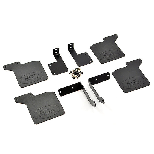 Fastrax TRX-4 Rubber Mudflaps & Alloy Mounts for Bronco FTTX342