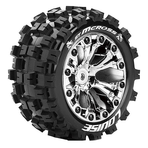 Louise RC St-Mcross 1:10 Soft Bearing Chrome Gp Jato 2Wd Fr L-T3272SCB