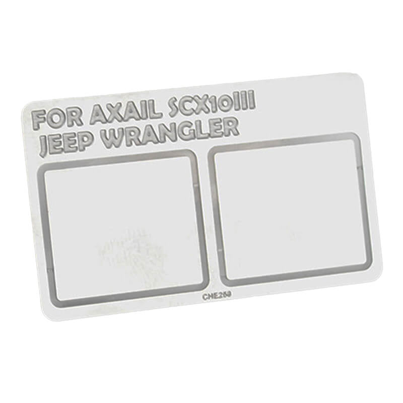 RC4WD Mirror Decals for Axial 1:10 SCX10 III Jeep (Gladiator/Wrangler)