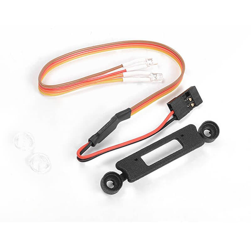 RC4WD Micro Series Headlight Insert w/Led Lighting System for Axial SCX24 1:24 Jeep Wrangler RTR RC Car