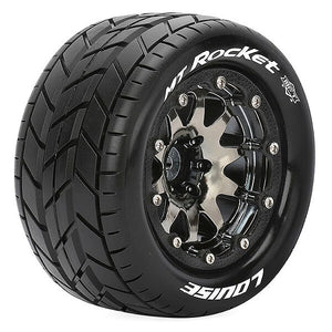 Louise RC MT-Rocket 1:10 Soft Hex 14mm Black Arrma Granite L-T3307SBM