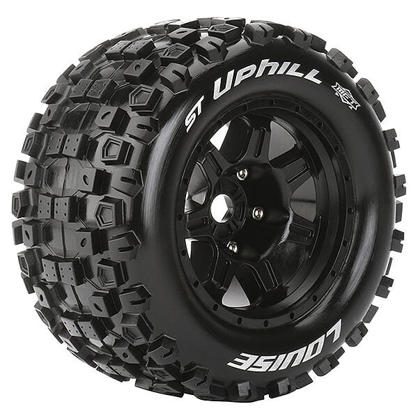 Louise RC St-Uphill 1:8 Sport 0" Offset Hex 17mm Black L-T3326B