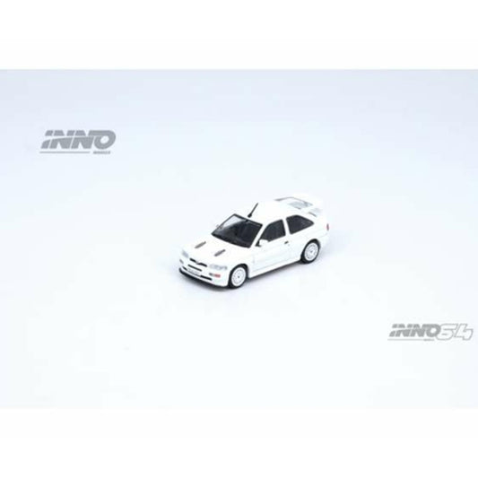 Inno64 Ford Escort RS Cosworth White/OZ Wheels 1:64 Diecast Model IN64FERSWHI-ROZ