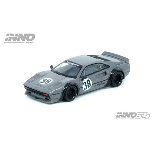 Inno64 Ferrari 308 Grey LB WORKS 1:64 Diecast Model
