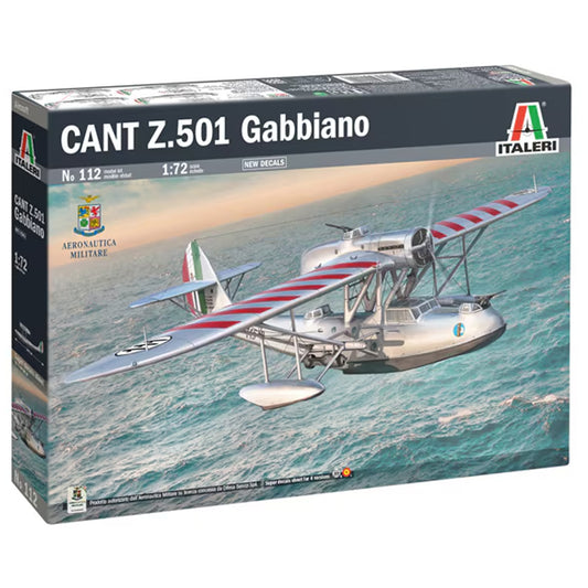 Italeri 112 Italian Flying Boat CANT Z.501 Gabbiano 1:72 Model Kit