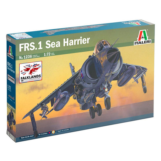 Italeri 1236 Harrier FRS.1 Falklands 40 year Anniversary 1:72 Plastic Model Kit