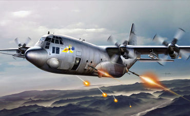 ITALERI AC-130H Spectre 1310 1:72 Aircraft Plastic Model Kit