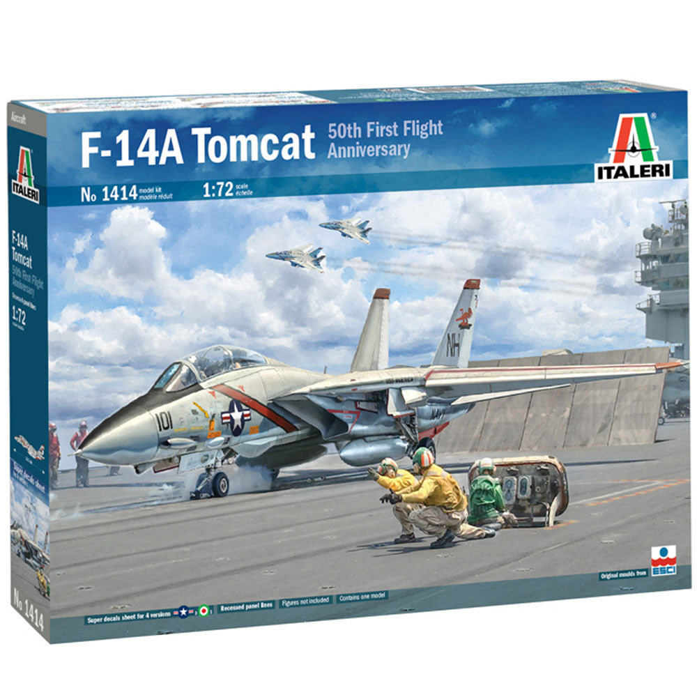 Italeri 1414 F-14A Tomcat - 1:72 Plastic Model Kit
