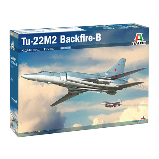 Italeri 1440 Tu-22M2 Backfire-B 1:72 Model Kit