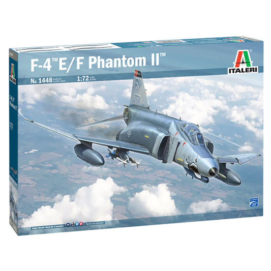 Italeri 1448 F-4E/F Phantom II 1:72 Plastic Model Kit