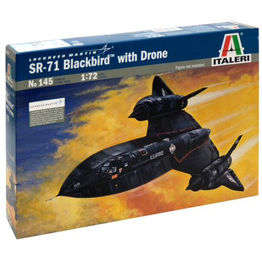 ITALERI SR-71 Blackbird Drone 145 1:72 Aircraft Model Kit