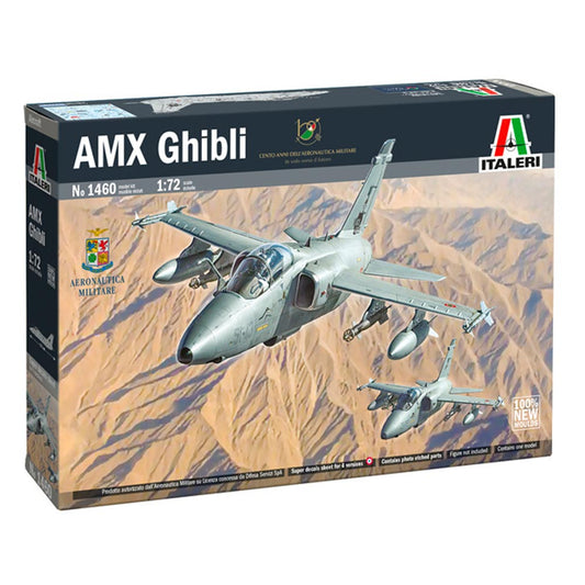 Italeri 1460 AMX Ghibli 1:72 Plastic Model Kit