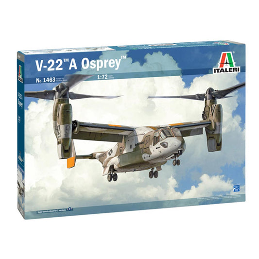 Italeri 1463 V-22A Osprey 1:72 Plastic Aircraft Model Kit