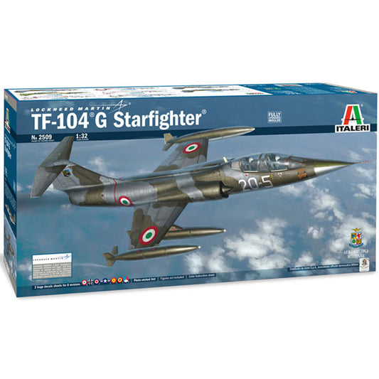 ITALERI TF-104 G Starfighter 2509 1:32 Aircraft Model Kit