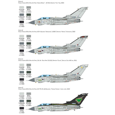 Italeri 2513 Tornado GR4 1:32 Plastic Model Aircraft Kit