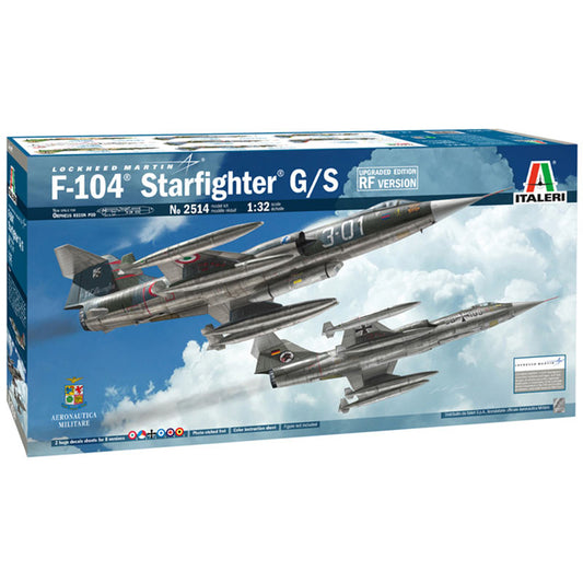 Italeri F-104 G/S - RF-Starfighter Pod Orpheus 2514 1:32 Model Kit